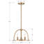 Addis 3-Light Chandelier-2131343236