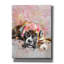 «Flower Crown Boxer» par Furbaby Affiliates, art mural sur toile-792977154