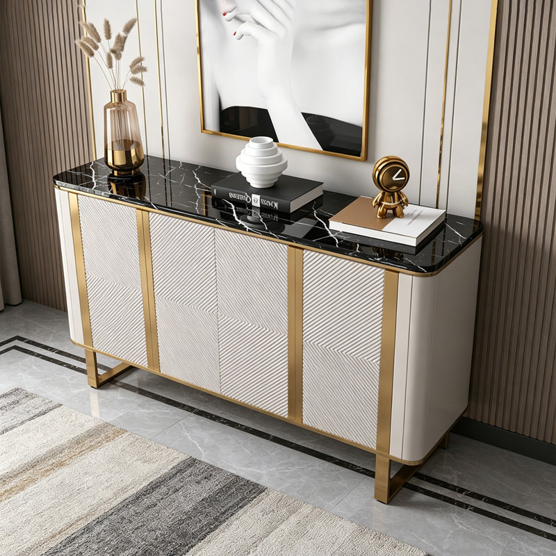 Mendivil, 35.43" H x 62.99" W x 15.75" D, Cream