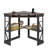 Lambrecht Corner Desk With Outlets & USB Ports, Triangle Computer Desk With Charging Station, Storage Shelf, Space Saving Writing Desk For Small Space-921511289