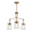 Strasburg 3 - Light Dimmable Chandelier