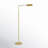 Nathanael 55'' Plated Base LED Task Floor Lamp