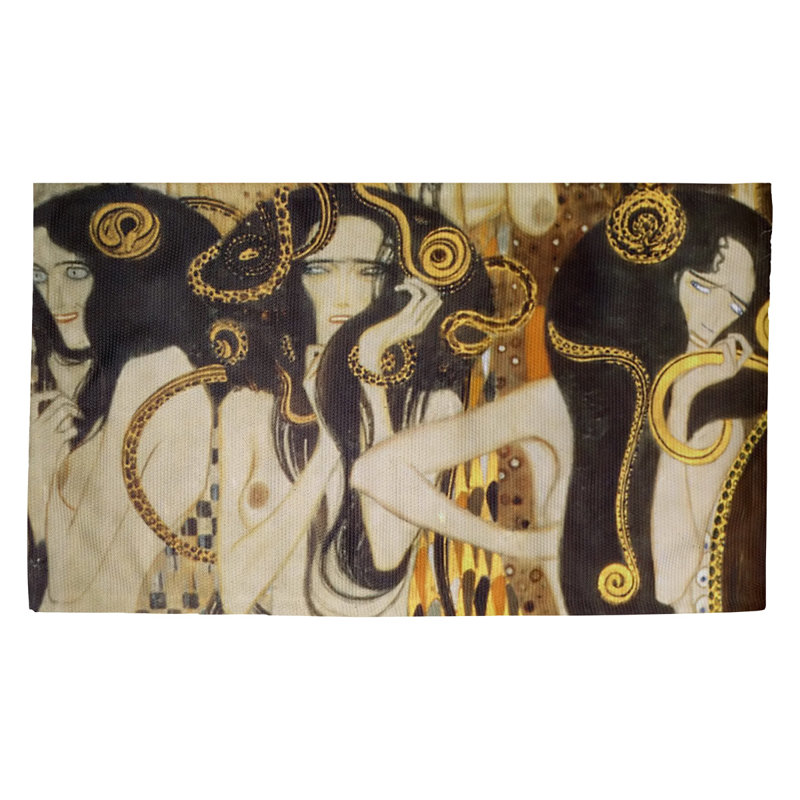 Tapis de zone brune beethoven frise Magaw, Rectangulaire 3 pi 3 po x 5 pi 3 po