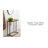 Fedorina Metal Console Table with Removable Tray
