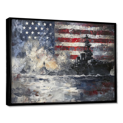 Ladye Pearl Harbor et Patriot Memories II - art mural grand États-Unis