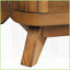 Table basse de 41,5 pouces en bois de noyer pour le salon - Pieds en pin massif, tablette de rangement et amp; Assemblage facile-1464283168