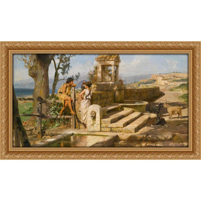 Conversation by the spring
