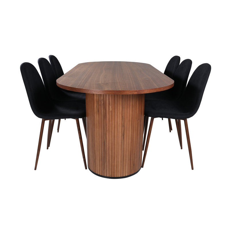 Nine 6 - Person Dining Set