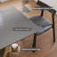 Table de salle à manger rectangulaire moderne en pierre frittée avec base piédestal-116190948-116190950