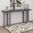 Extra Long Console Table, 2-Tier Sofa Table With Storage-1726533976