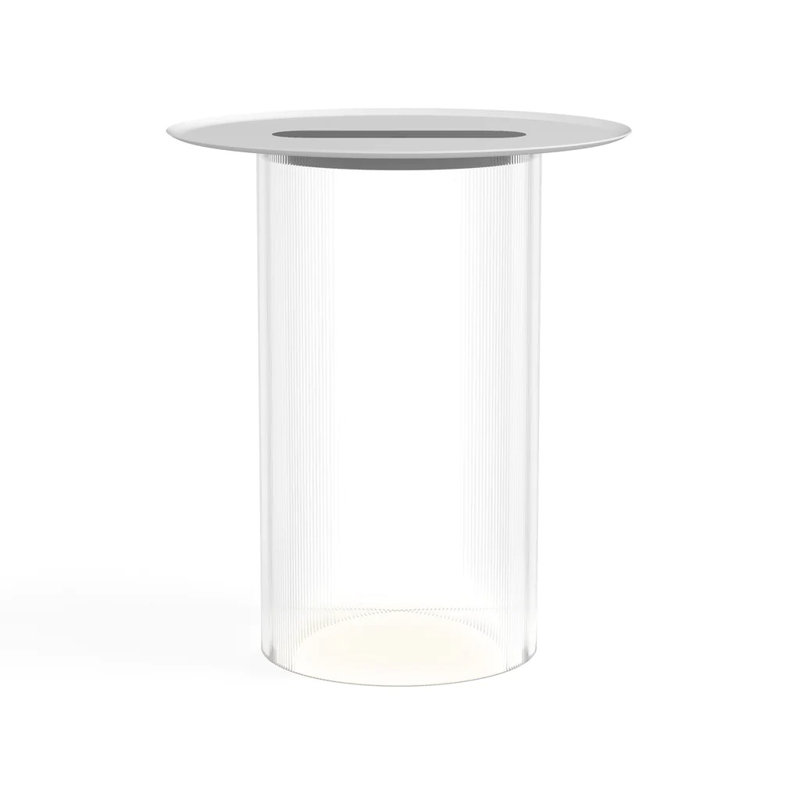 Carousel Floor, White, Clear