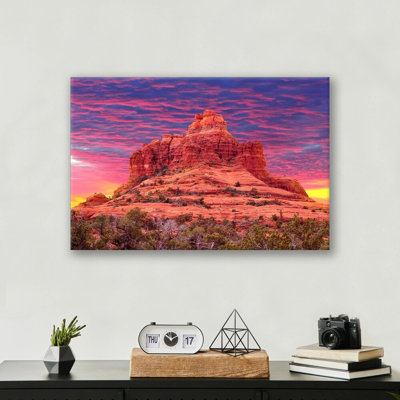 "Sedona", impression d'art sur toile, "Red Rock Desert", Arizona Canyon