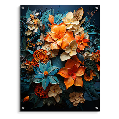 Andillac - Abstract Collages Acrylic Wall Art