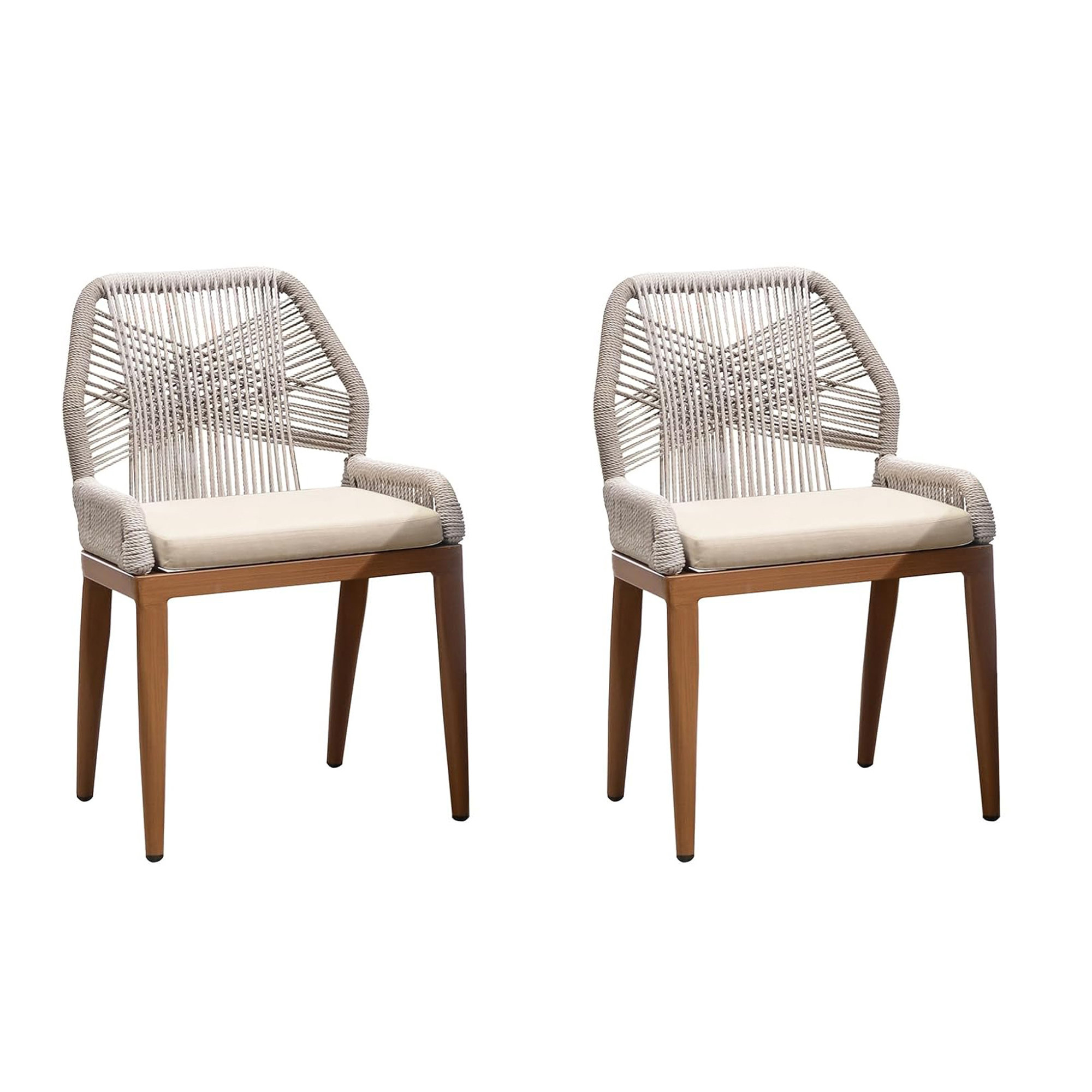 Rope Crossweave Chairs Tommy Hilfiger Rope Chairs Dining Chairs
