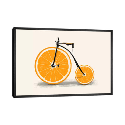Vitamin - Floater Frame Print on Canvas