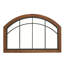 Mikado Wood Flat Wall Mirror