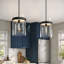 Luminaire suspendu cylindrique à 1 lumière Deuxville