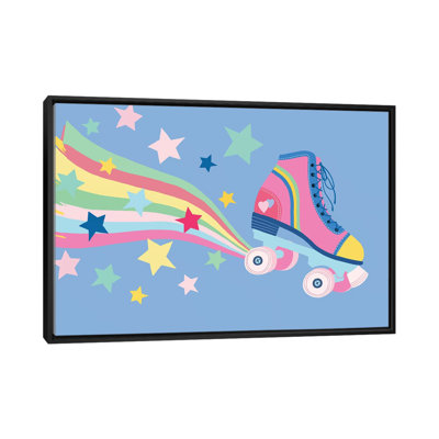 «Rainbow Skate» par Nancy Mckenzie - impression d'art graphique