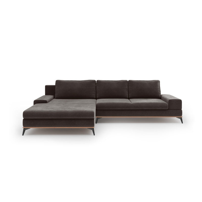 Cuiksa 5 Seater Sofa Bed, Left Hand Facing, Brown