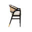 Royce 38" Tall Counter Stool, Black