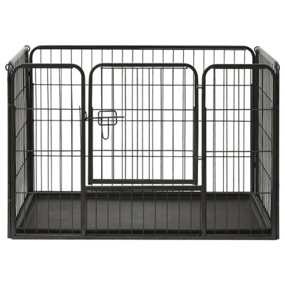 Carey Metal Exercise Pen With Door