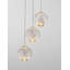 3 - Light Gold LED Cluster Pendant