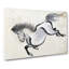 Running Horse by Katsushika Hokusai - Wrapped Canvas-55323843
