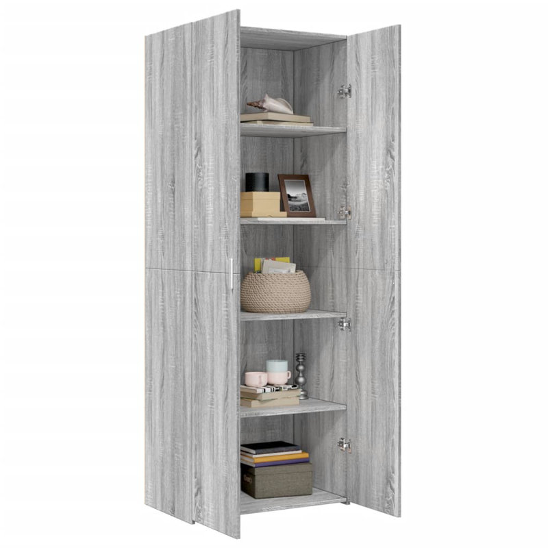 Alexxandria 70cm Sideboard, Grey/Sonoma