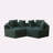 54"L Chenille Sponge single sofa-473504931