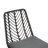 DEJA CHAIR,2PCS With 2 Cushions,Gray