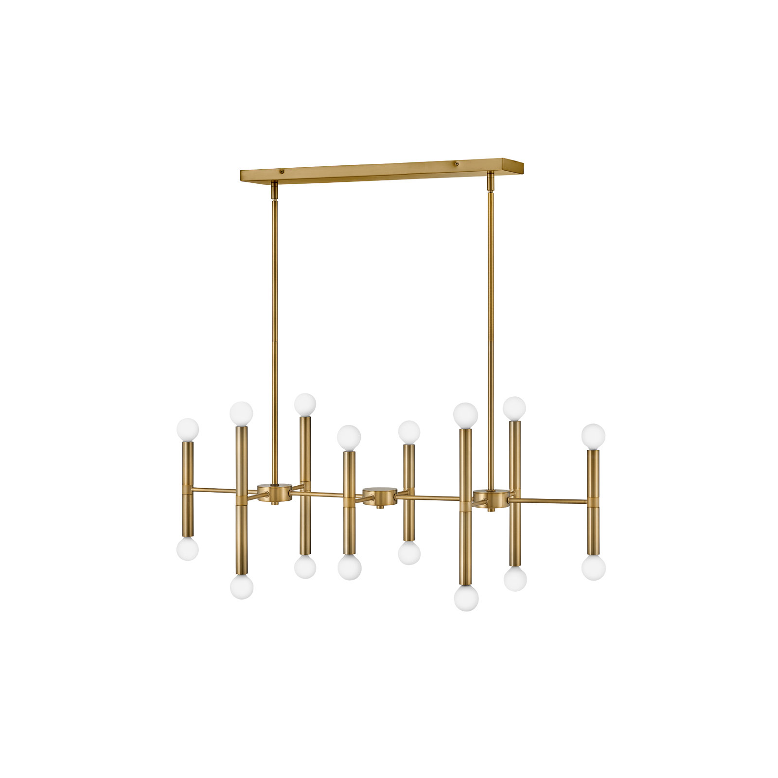 Jamir 16 - Light Dimmable Chandelier, Gold