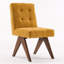 Chaise d'appoint rembourrée en lin Turfed-1378124635