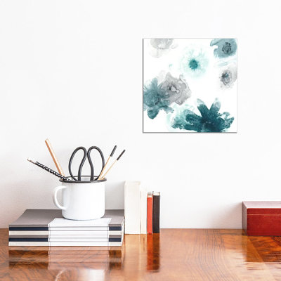 Floating Indigo I by June Erica Vess - Wrapped Canvas Gallery-Wrapped Canvas Giclée