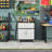 Metal Rolling Garage Cabinet With 1 Drawer - 28.98"W X 16.17"D 33.81"H, 2 Locking Doors, Black And Gray Storage, Mobile Tool For Door Wheels Drawer, , &