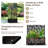 Raised Garden Bed with Trellis on Wheels – Versatile Metal Planter Box with Trellis, Multi-Style Planter Boxes with Trellis Privacy Screen for Patio and Garden-1833168014-1833168017