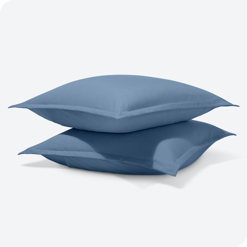 Ultra-Soft Pillow Sham Set, Coronet Blue, Euro