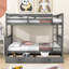 Lit superposé simple en bois 2 tiroirs-1565840212