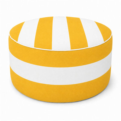 2 Pack Outdoor Inflatable Ottoman 21"x21"x9"