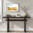 Elegant Console Table With Geometric Silhouette-577700736