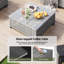 Ensemble de conversation modulaire en osier durable pour 10 personnes-123943027-123943028