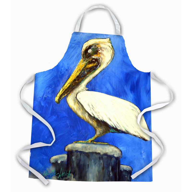 No Pattern Bib Apron