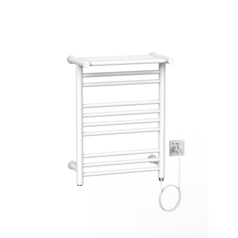 14 bar electric towel warmer, Matte White