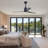 Thias 52'' 3 - Blade Modern Black Ceiling Fan with Remote Control