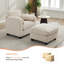 Fauteuil d'appoint 34,6 po avec repose-pieds-1269808614