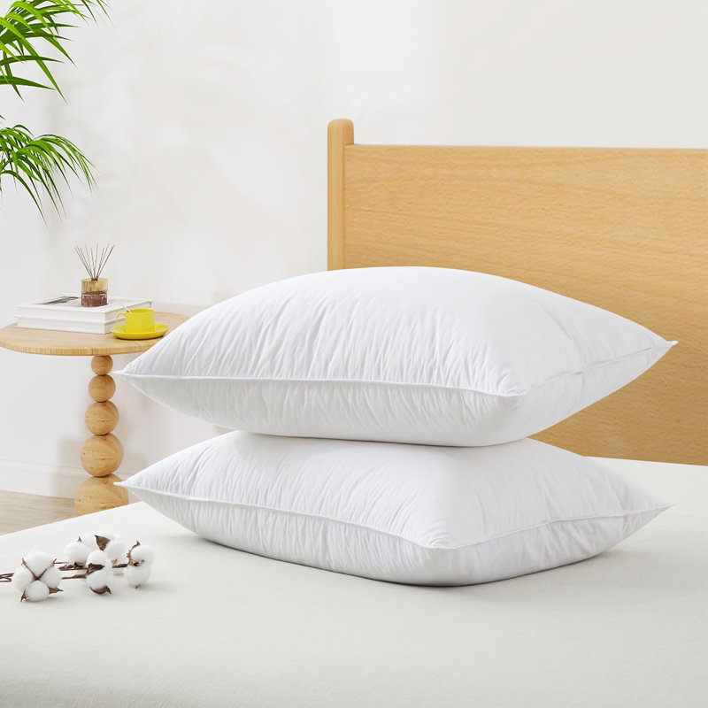 Oreiller en duvet d'oie et en plumes Dual-Comfort, Standard