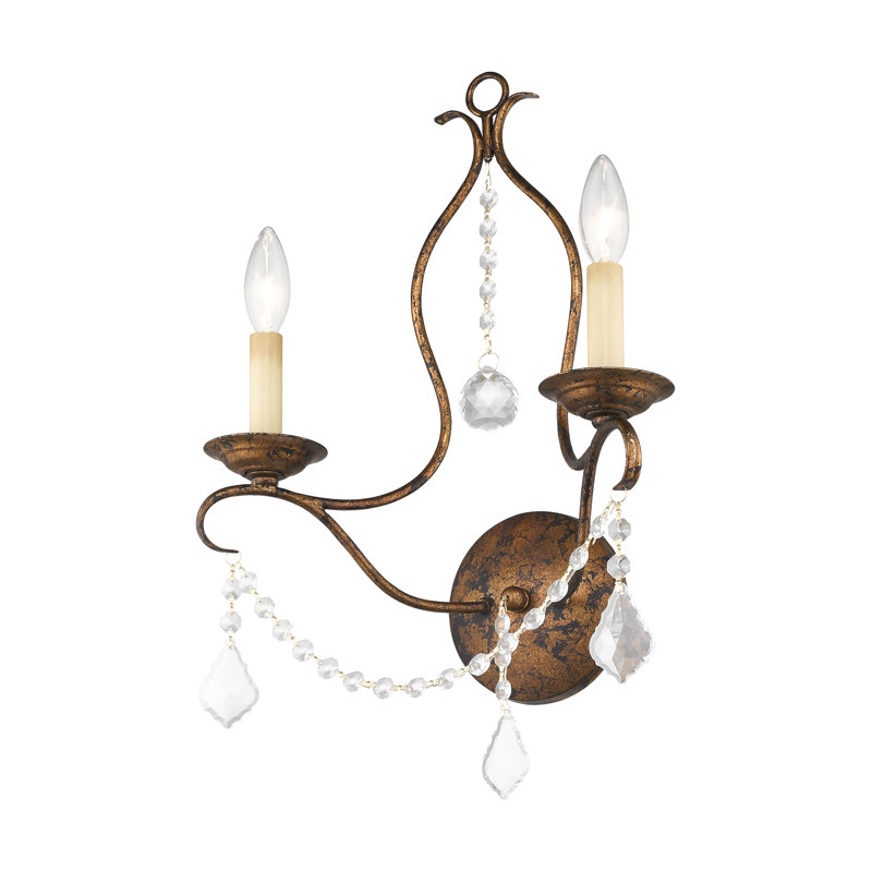 Abdel-Rahman Flush Mounted Sconce, Venetian Golden Bronze