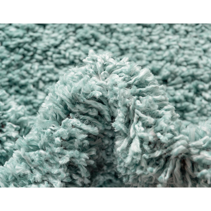Tapis turquoise Wentworth, Rond 2 pi