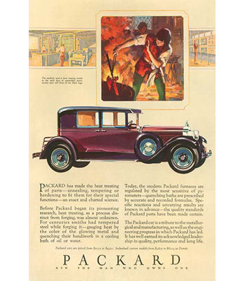 Packard  Advertisements Print