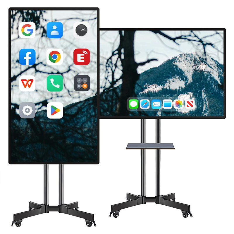 JYXCN Special Offer! Smart Board 49 Inch - All-in-One Touch Screen Interactive Whiteboard, Dual System Boosts Productivity, Cloud Sharing Connects Teams - Perfect for Education, Office & Presentations