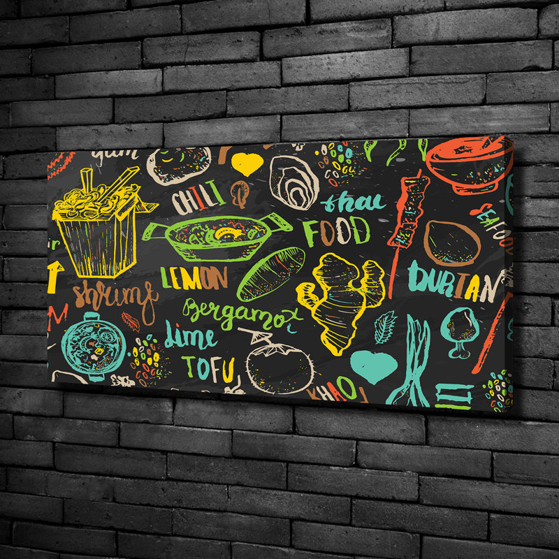 Thai Food - Wrapped Canvas Print